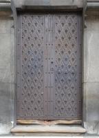 Photo Texture of Metal Double Door 0003